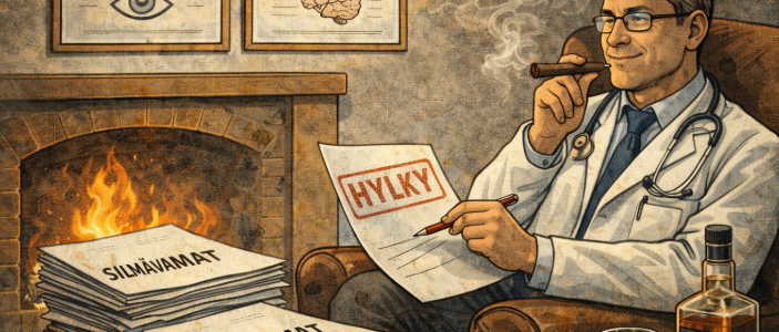 AI:n kuva silmäortopedista