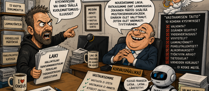 Juridiikkaa vakuutusyhtiössä